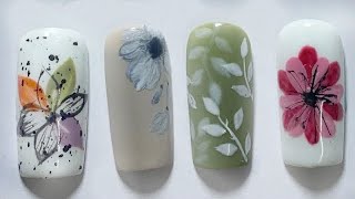 4 Kiểu Vẽ Hoa Đơn Giản Cho Người Mới Học Nail