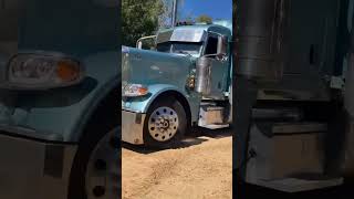 Stretched heavy haul peterbilt 389 #heavyhaul #peterbilt #18speed #owneroperator