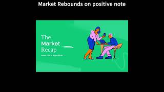 Stock Market Rebounds on positive note #shorts #stocks #stockmarket