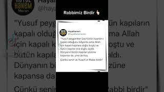 Rabbimiz Bir