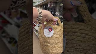 OVAL BASKET $5 DOLLAR TREE PLUS #dollartree #shopping #basket #organizer