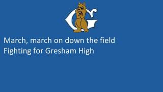 Gresham High School's "GHS Fight Song" (Oregon)