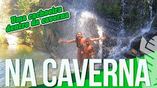 Desbravando a Misteriosa Cachoeira Da Caverna!