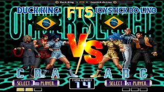 FT5 KOF 2002 DUCK.KING 🆚 JOYSTICK DO LIXO