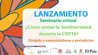 #CaliEsCOP16:  LANZAMIENTO SEMINARIO PARA PERIODISTAS