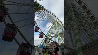 Largest Traveling Ferris Wheel #ferriswheel #minnesotastatefair #fair #carnivalrides #minnesota