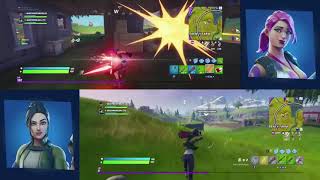 Split screen Fortnite