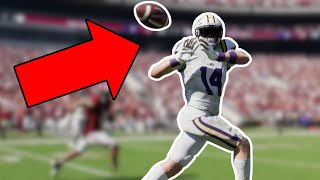 this CATCH won us the game... | CFB 25 Utility Road to Glory #7