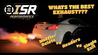 G37/370Z BEST EXHAUST SETUP?? (Cold Starts, Revs, Flybys)