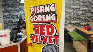 TRAVEL INFO-Jalan jalan cari makan-Pisang Goreng RED VELVET,Popia pisang goreng di Johor Bahru