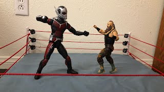 Braun Strowman vs Ant-Man (Stop Motion)