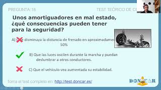 Preguntas examen teórico de conducir