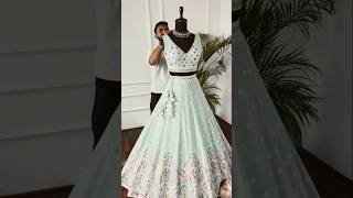 Latest beautiful new lehenga collection design 😍😍#short #viral #trending #designer 😍😍😍👌👌