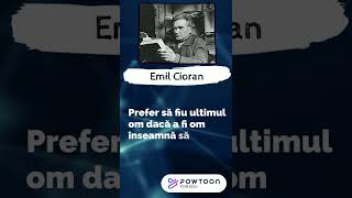 Emil Cioran ultimul om #shorts