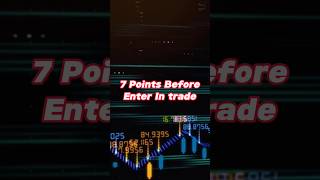 7 Points Before Enter Trade ! #sharemarketforbeginners #tradingmotivation #trading #viral #facts