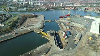 Port of Sunderland by Drone