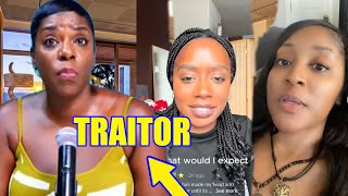 TASHA K GETS DESTROYED BY THE SISTERHOOD LOSES 100K SUBS FOR NOT VOTING FOR KAMALA HARRIS