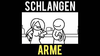 asdfmovie10 - SCHLANGENARME (German) | #Shorts #asdfmovie