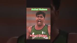 Olympics Gold Medalist Arshad Nadeem the Pride of Pakistan. #olympics2024 #arshadnadeem