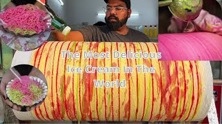 This Is The Biggest Ice Cream In The World | Roller Coaster Ice Cream | Delicious Ice Cream | Making