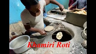 KHAMIRI ROTI | INDIAN BREAD | INDIAN STREET FOOD | NIZAMUDDIN |