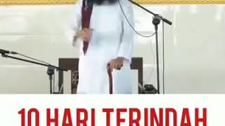 Kajian ilmiah/10 hari terindah sebagian kita tidak perduli| USTADZ DR.SYAFIQ RIZA BASALAMAH.MA