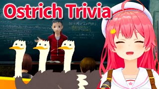 [Compilation of Miko's Ostrich Trivia] Miko gains another piece of knowledge [hololive/ Eng sub]