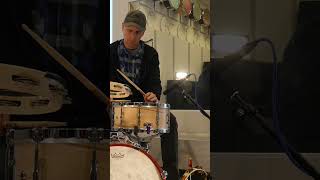 Michael Gould + Session Plus Tambos = groove city #drums #drummer #percussion #tambourine