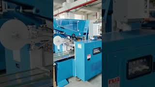 Full automatic aluminum foil roll rewinding machine