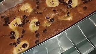 bikin cake pisang keju coklat