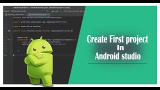 How to Create New Project in Android Studio (Create First Project in Android)