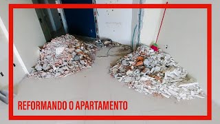 Transformação completa! Reforma de apartamento! Tour da reforma 🧱