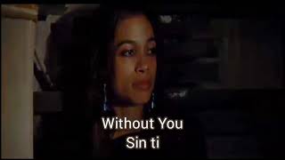 Without You - RENT (Rosario Dawson and Adam Pascal) Lyrics and Sub Español