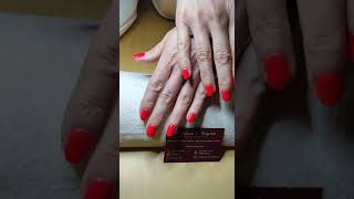 semi permanent rouge "Martine'S ongles Colmar"