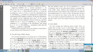 Optimized Search and Compute Circuits and Their Application to Query Evaluation on Encrypted Data