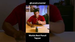 Pencil tapping with school supplies @Lenstrumental