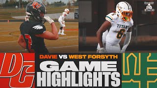 Davie vs West Forsyth | War Eagles WIN the OT Thriller | NCHSAA Spring FB 2021