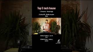 Top 5 #techhouse 🔥 1,2,3,4 or 5 ? #music #house #electro