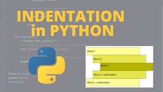 What is INDENTATION in PYTHON? INDENTATION in PYTHON - 3