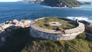 Fortaleza de Nossa Senhora da Conceição de Araçatuba, saindo de Naufragados, DJI mini 2