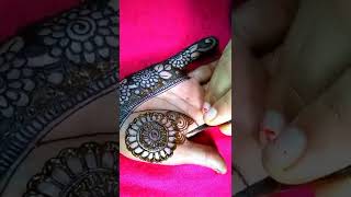 Beautiful mehndi design | Eid mehndi designs |unique mehndi designs  #shorts