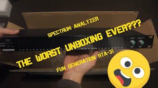 Unboxing Spectrum Analyzer Fun Generation RTA-31 in English