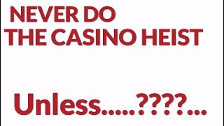 Is the casino heist is trash??