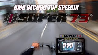 BREAKING RECORD SPEEDS ON MY SUPER73 SG1!!!