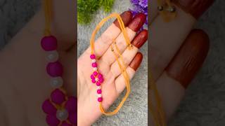 DIY Rakhi 😱  #handmade #diy #rakhi #rakhimaking  #shorts