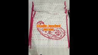 Muslin Jamdani sarees/To shop 9810207913