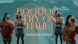 MINI BOOHOO TRY-ON HAUL| GYM WEAR EDITION