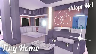 Sophisticated Cozy Glam - Tiny Home - Adopt Me! Tour and Speed Build