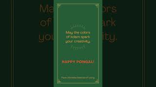 Happy Pongal !! #Pongal #Festival #Tamil #Chennai #HappyPongal #MakarSankranti #PongalCelebration