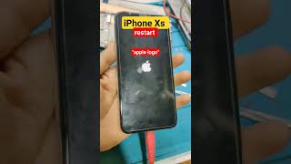 iphone xs apple logo #shorts #applelogo #restart #iphonerepair #iphonexs #repairing #bootloop